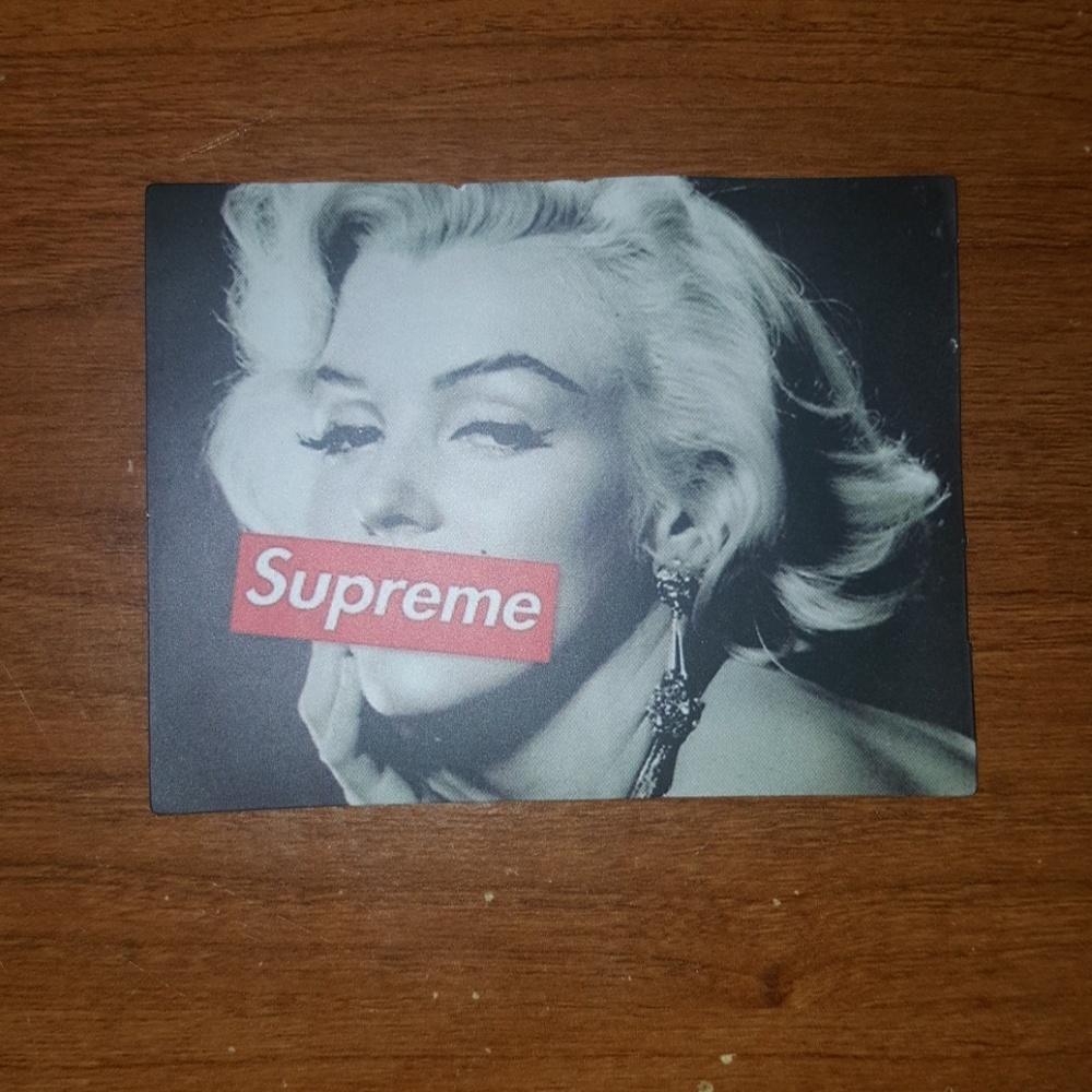 Supreme Marilyn Monroe sticker
